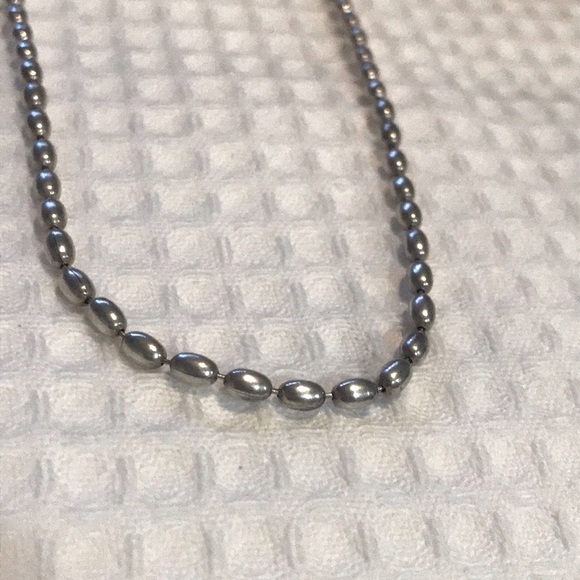 Vintage Sterling Necklace - Picture 3 of 8